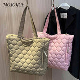 Quilted Underarm Bag Large Capacity Top-handle Bag