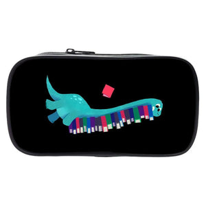 Dinosaur Print Cosmetic Cases Pencil Box T. Rex Pencil Bags Children