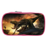Dinosaur Print Cosmetic Cases Pencil Box T. Rex Pencil Bags Children