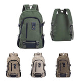 Men's Canvas Backpack Schoolbag Travel Sport Bag