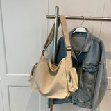 Canvas Shoulder Bag Women's Cross Body Handbag Tote Messenger Rucksack