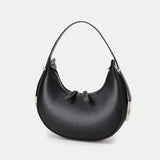Women's Underarm Bag Solid Shoulder Hobo Messenger Purse PU Leather Handbag