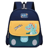 Kids Dinosaur Cartoon Backpack for Kindergarten Pupils