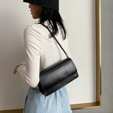 Crocodile Pattern Small Bag Sling Bags Tote Handbags Shoulder Bag