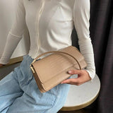 Crocodile Pattern Small Bag Sling Bags Tote Handbags Shoulder Bag