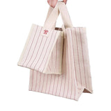 South Korea Waterproof Embroidery Stripe Single Shoulder Bag