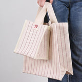 South Korea Waterproof Embroidery Stripe Single Shoulder Bag