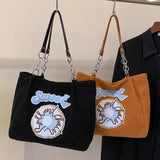 Plush Shoulder Bag Large Capacity Ladies Handbags