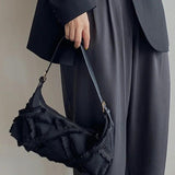 Shoulder Bag Women Canvas Tassel Straps Handbag