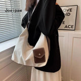Summer Vintage Canvas Shoulder Bag Large Capacity Zipper Female Tote Handbag