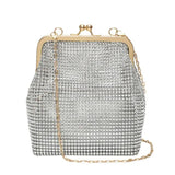 Sequin Evening Clutch Crossbody Party Shoulder Bags Handbag Shell Shape