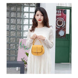 Mini Fringed Square PU Leather Shoulder Bag