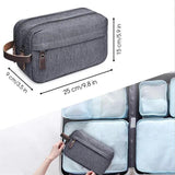 Men Women Wash Cosmetic Bag Travel Waterproof Portable Toiletries Organizer