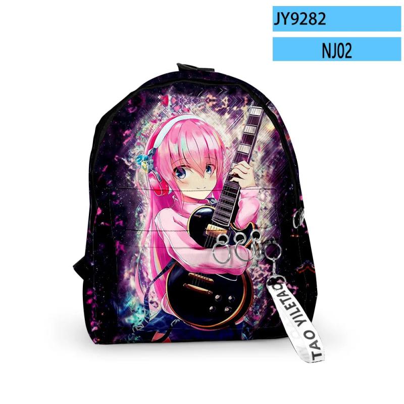 Bocchi the Rock Anime Backpack Manga Schoolbag