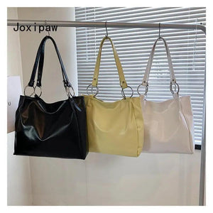 Vintage Large Capacity Shoulder Bag for Women