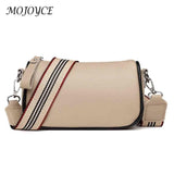 Vintage Messenger Bags Wide Strap Ladies Crossbody Bags