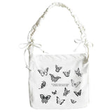 Women Canvas Tote Shoulder Bag Large Capacity Female Handbags Reusable Shopping