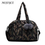 Quilted Shoulder Bag Large Capacity Travel Crossbody Bag