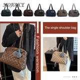 Quilted Shoulder Bag Large Capacity Travel Crossbody Bag