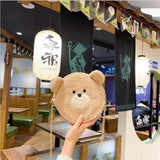 Bear Face Small Round Bag Lolita Girl Cross Body Bag