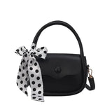 Ribbon Handbag Western Style One-shoulder Messenger Bag