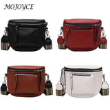 Women's Pure Saddle Clutch Handbag Casual PU Leather Shoulder Bag