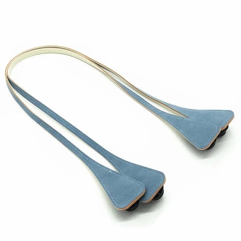 1 Pair PU Leather Handle for O Bag Beach Handbag
