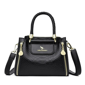 Large Capacity Soft Leather Shoulder Crossbody Bags for Women