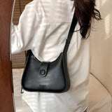 Women's PU Leather Bucket Bag Shoulder Messenger Spring Purses