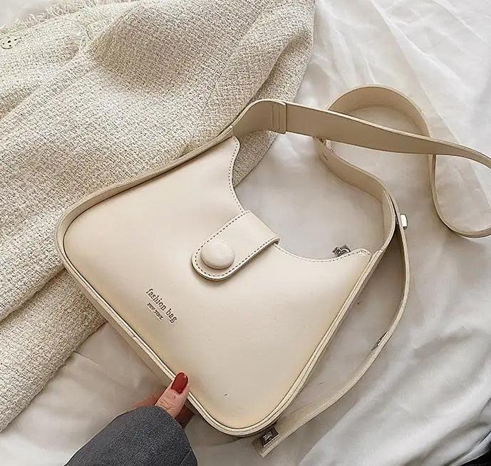 Women's PU Leather Bucket Bag Shoulder Messenger Spring Purses