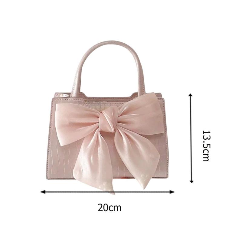 Shinny Organza Women Clutches Crossbody Bag Tote Wedding Purse