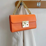 Women Crossbody Bag Flap Bags High PU Leather Chain Shoulder Messenger Handbag
