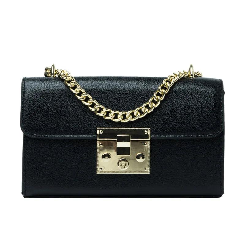 Women Crossbody Bag Flap Bags High PU Leather Chain Shoulder Messenger Handbag