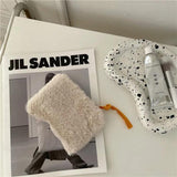 Spring Autumn Fur Crossbody Bags For Women Plush Purses And Handbags