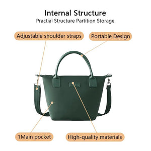 Waterproof Oxford Cloth Handbag Literary Ladies Shoulder Bag