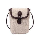 Fluffy Fur Crossbody Bag Soft Winter Handbag