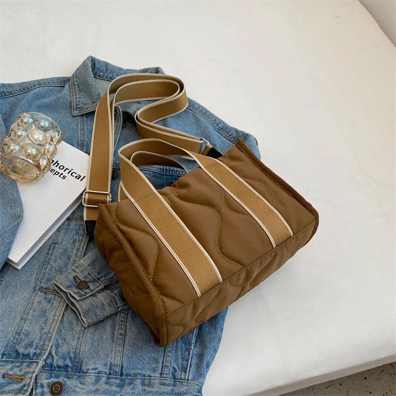Women's Large Shoulder Tote Bag for Winter