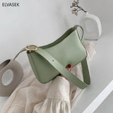 Small PU Leather Shoulder Bags For Women Summer Handbags and Purses