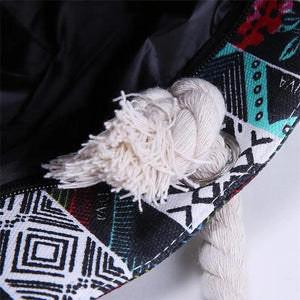 Style Towers Canvas Shoulder Bags Cotton Strap Travel Beach Shopping Bags