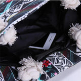 Style Towers Canvas Shoulder Bags Cotton Strap Travel Beach Shopping Bags