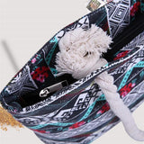 Style Towers Canvas Shoulder Bags Cotton Strap Travel Beach Shopping Bags
