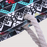 Style Towers Canvas Shoulder Bags Cotton Strap Travel Beach Shopping Bags