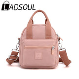 LADSOUL Women's Leisure Waterproof Nylon Handbag Messenger Bag