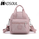 LADSOUL Women's Leisure Waterproof Nylon Handbag Messenger Bag