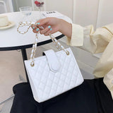 Women's Summer Rhombus Chain Bag - Vintage Handbags