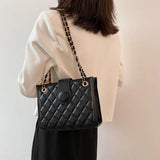 Women's Summer Rhombus Chain Bag - Vintage Handbags