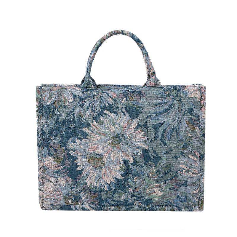 Letter Printing Handbag High-Capacity Shoulder Bags Tote Cross