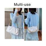 Crocodile Pattern Handbag Chain Crossbody Bag