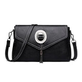 Flap Pocket Handbags Shoulder Bags For Ladies Soft Leather Bag Crossbody Bags