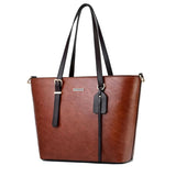 Retro Women's Handbag Large Capacity Tote Bag Shoulder Crossbody